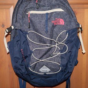 The North Face Women's Borealis Backpack Navy Pink